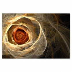 Plakat 120x80cm Róża fraktalna