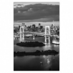 Plakat 80x120cm Tokio Wieża...