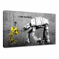 Obraz 60x40cm Banksy I am...