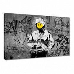 Obraz 60x40cm Banksy Buźka